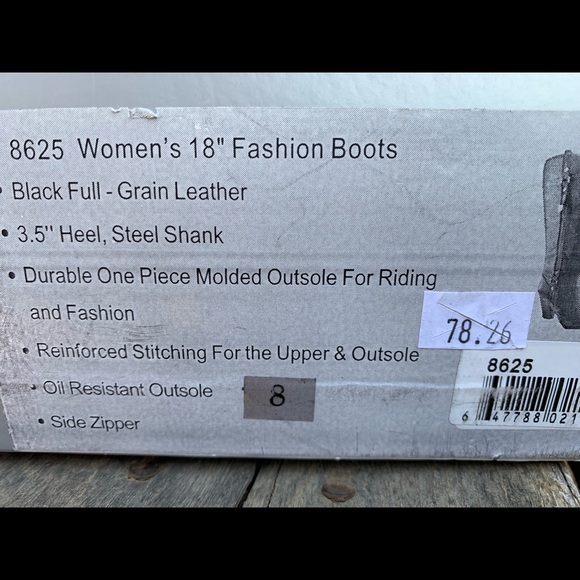 Women’s 18” Fashion Boots - Picture 3 of 3